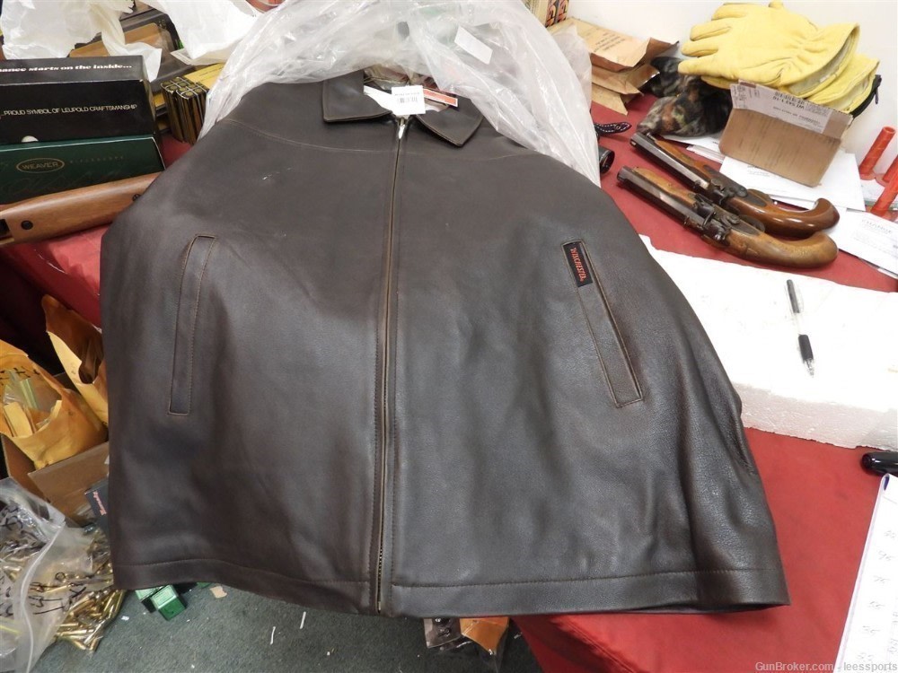 Winchester Leather Jacket 2XL - NEW-img-0