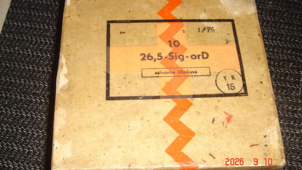 CZECH  26.5MM ORANGE SIGNAL SMOKE,, 10 COUNT SEALED-img-4