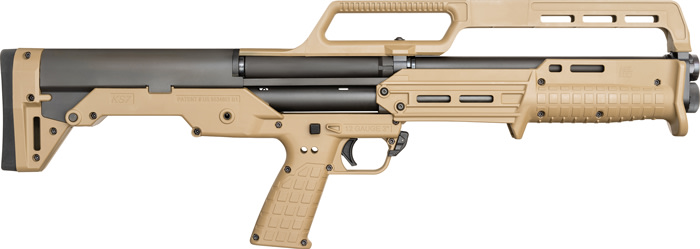 KEL-TEC KS7 12GA Shotgun - 7-Shot, 18.5" Barrel, Tactical Tan-img-0