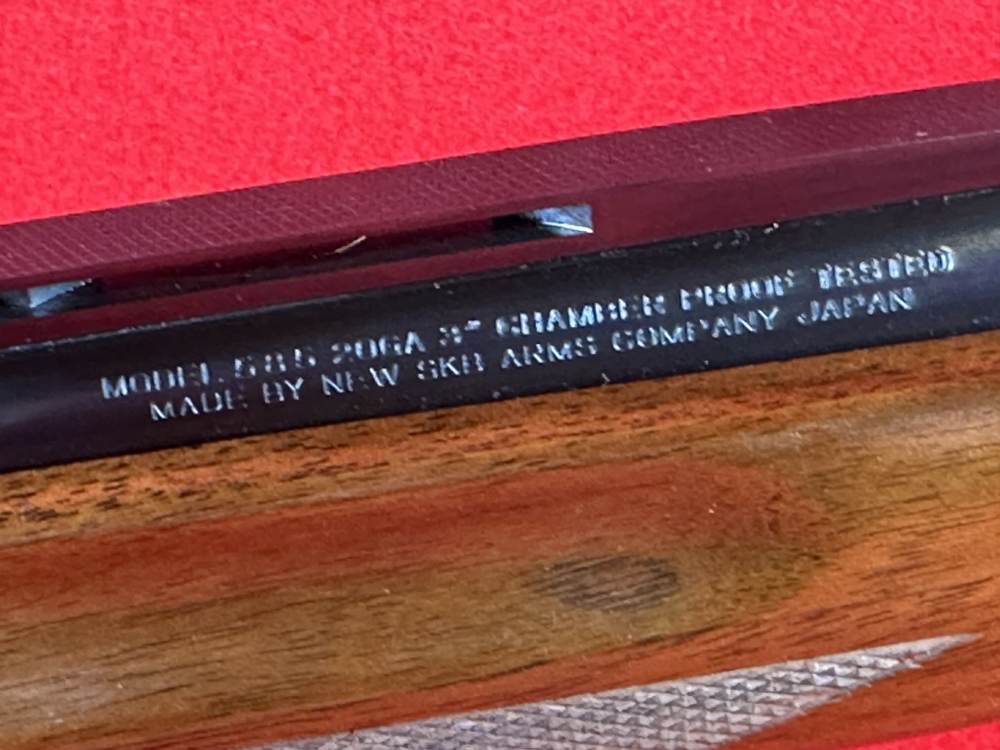SKB Model 585 20GA Gauge 3" 28" Over Under OU Shotgun - Made in Japan-img-3