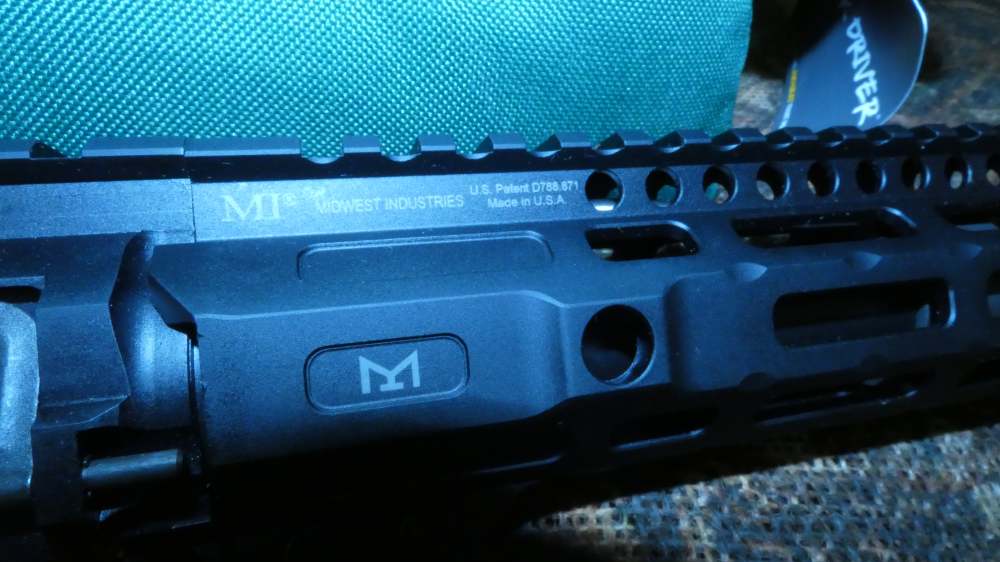 Tromix 458 socom upper receiver w/ Midwest industries handguard 12" Barrel-img-1
