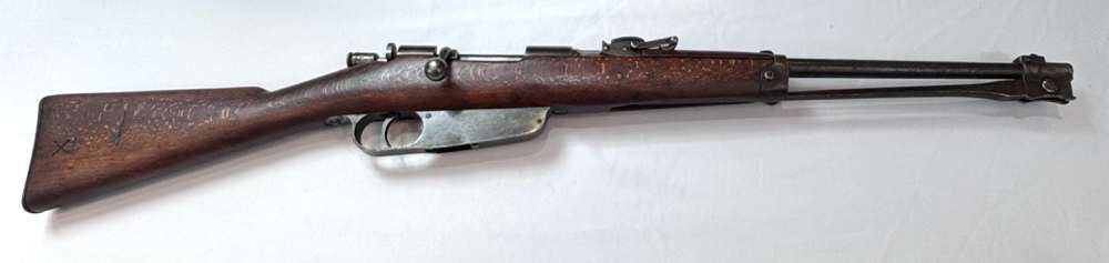 Italian Carcano Model 1891 Cavalry Rifle, 6.5x52mm, Folding Bayonet, 1937-img-1