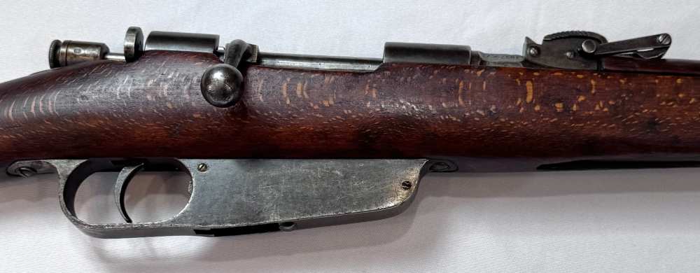 Italian Carcano Model 1891 Cavalry Rifle, 6.5x52mm, Folding Bayonet, 1937-img-3