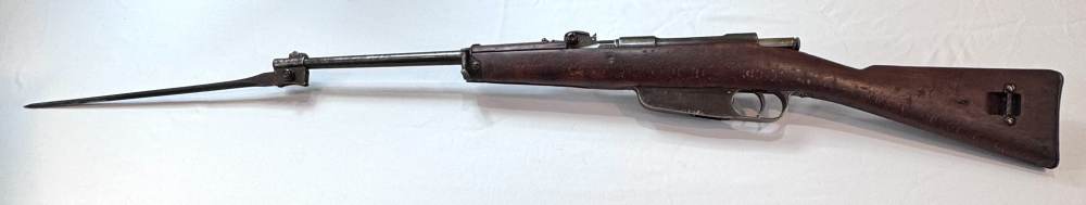 Italian Carcano Model 1891 Cavalry Rifle, 6.5x52mm, Folding Bayonet, 1937-img-5