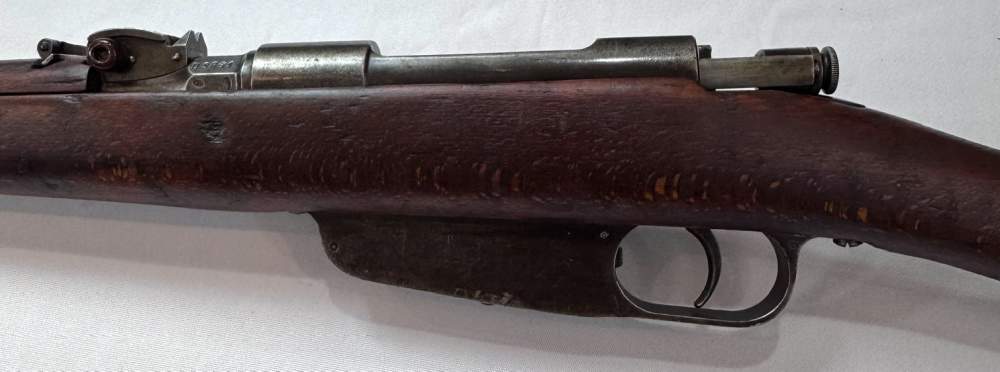 Italian Carcano Model 1891 Cavalry Rifle, 6.5x52mm, Folding Bayonet, 1937-img-8