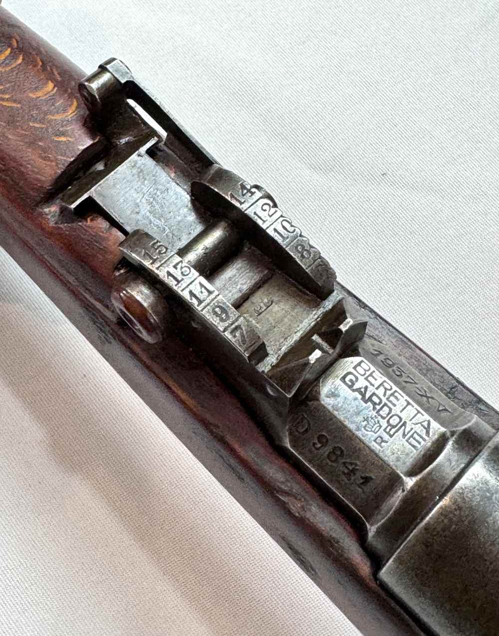 Italian Carcano Model 1891 Cavalry Rifle, 6.5x52mm, Folding Bayonet, 1937-img-13