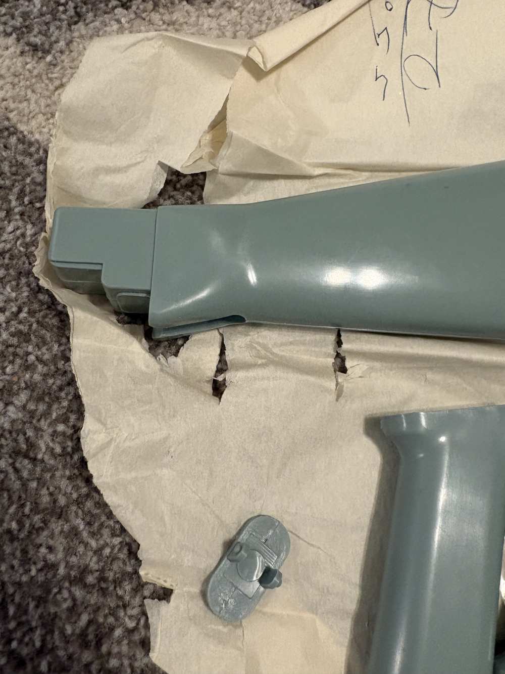 FEG Hungarian AK-47 complete blue stock set w/ 2 pistol grips NOS-img-2