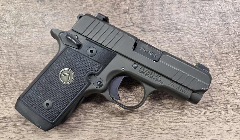 PRE-OWNED - Sig Sauer P238 Legion .380 ACP 238-380-LEGION X-Ray NS SAO TS-img-1
