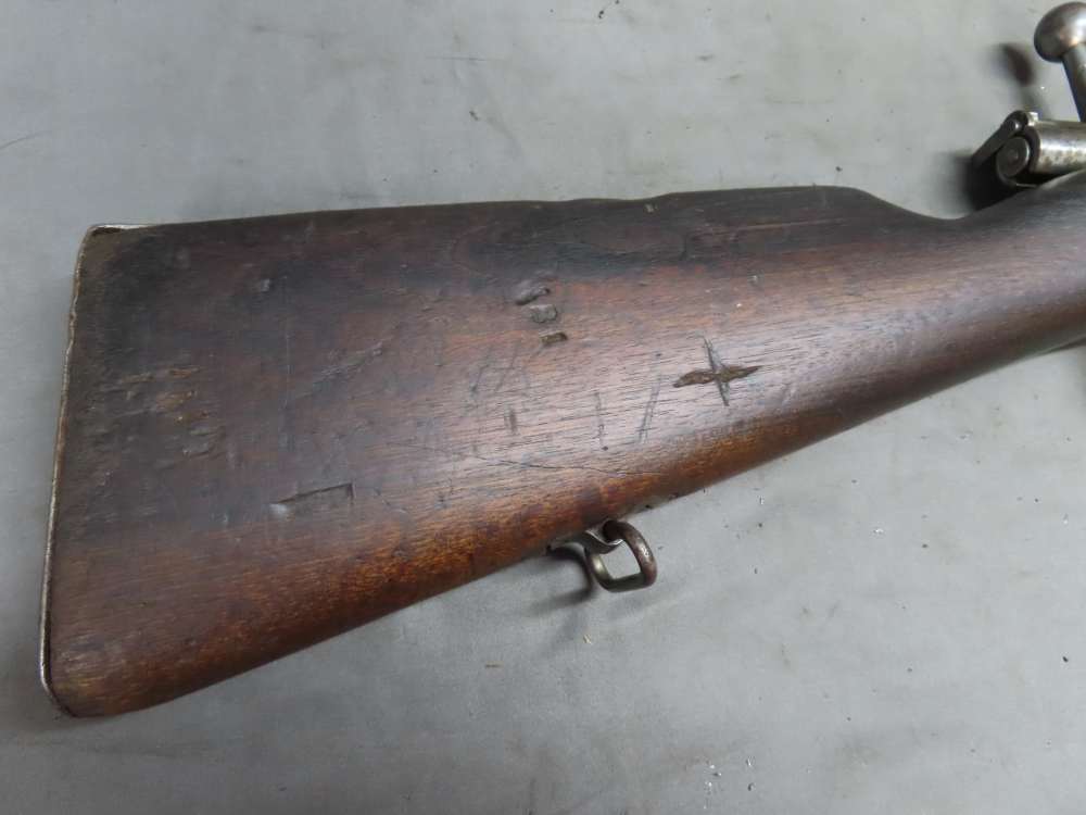 SPANISH MODEL 1893 MAUSER RIFLE IN 7mm CALIBER IN GOOD CONDITION-img-10