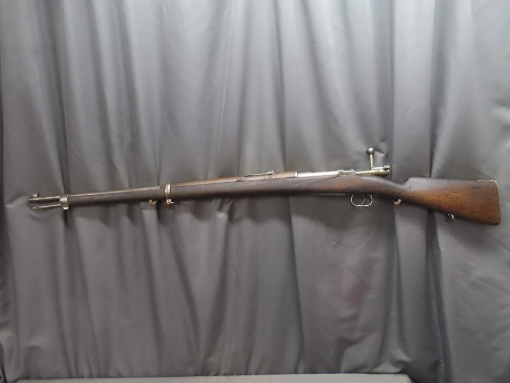 SPANISH MODEL 1893 MAUSER RIFLE IN 7mm CALIBER IN GOOD CONDITION-img-3