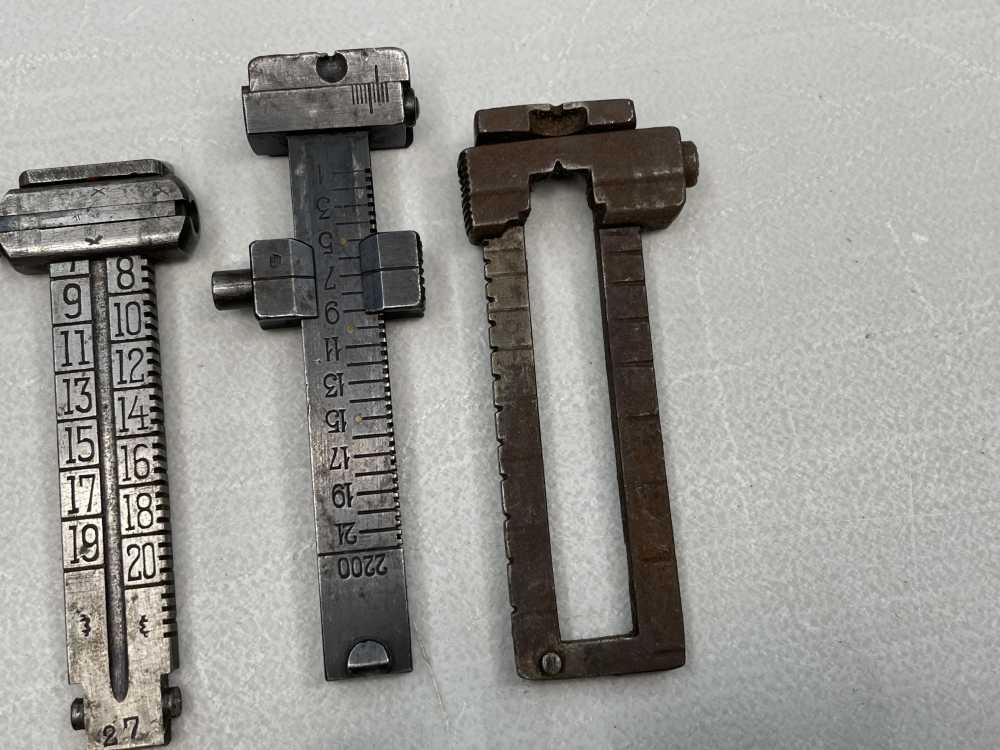 Surplus Military rifle sight lot Mauser WW2 WW1 parts resale gunsmithing-img-6