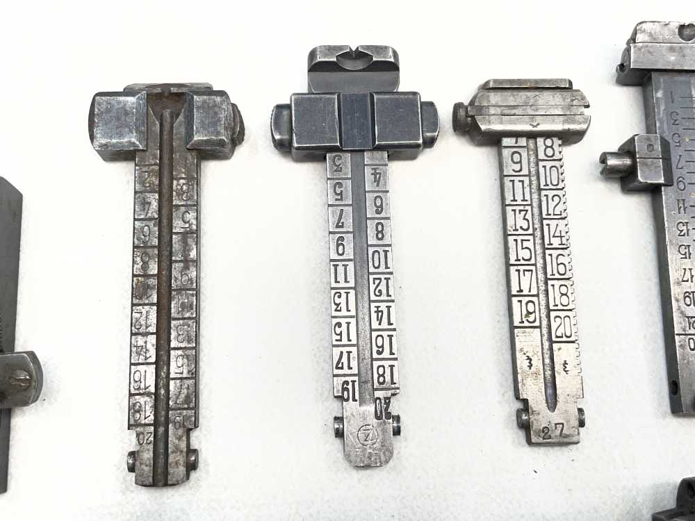 Surplus Military rifle sight lot Mauser WW2 WW1 parts resale gunsmithing-img-5