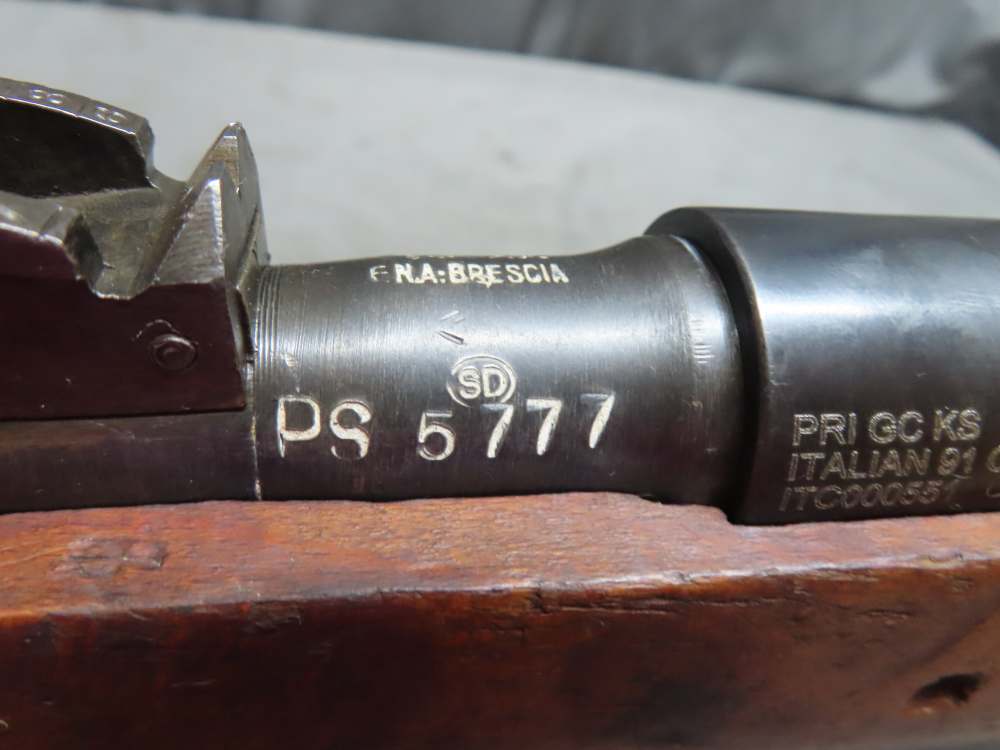 WWI ITALIAN M91 CARCANO CAVALRY CARBINE-FNA BRESCIA 1942-MATCHING-img-8