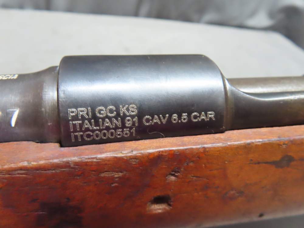 WWI ITALIAN M91 CARCANO CAVALRY CARBINE-FNA BRESCIA 1942-MATCHING-img-7