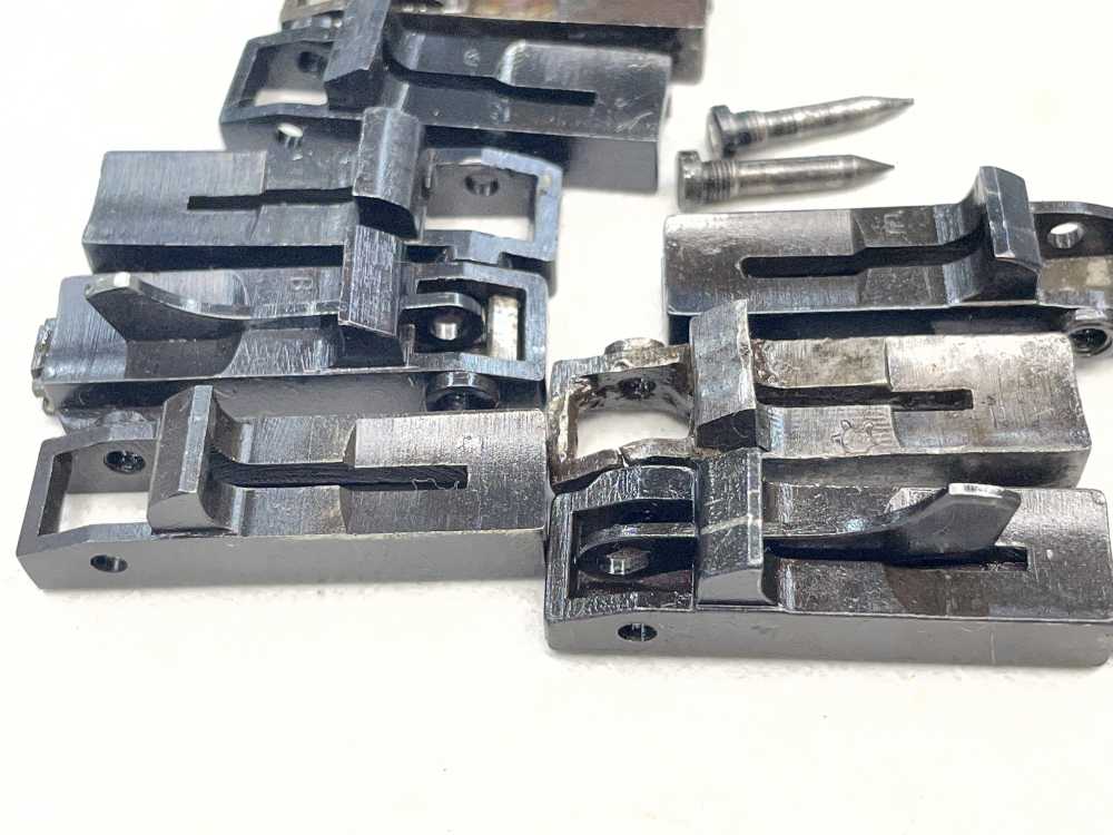 Lot of Mauser bolt latch release catch parts surplus resale gunsmithing -img-6