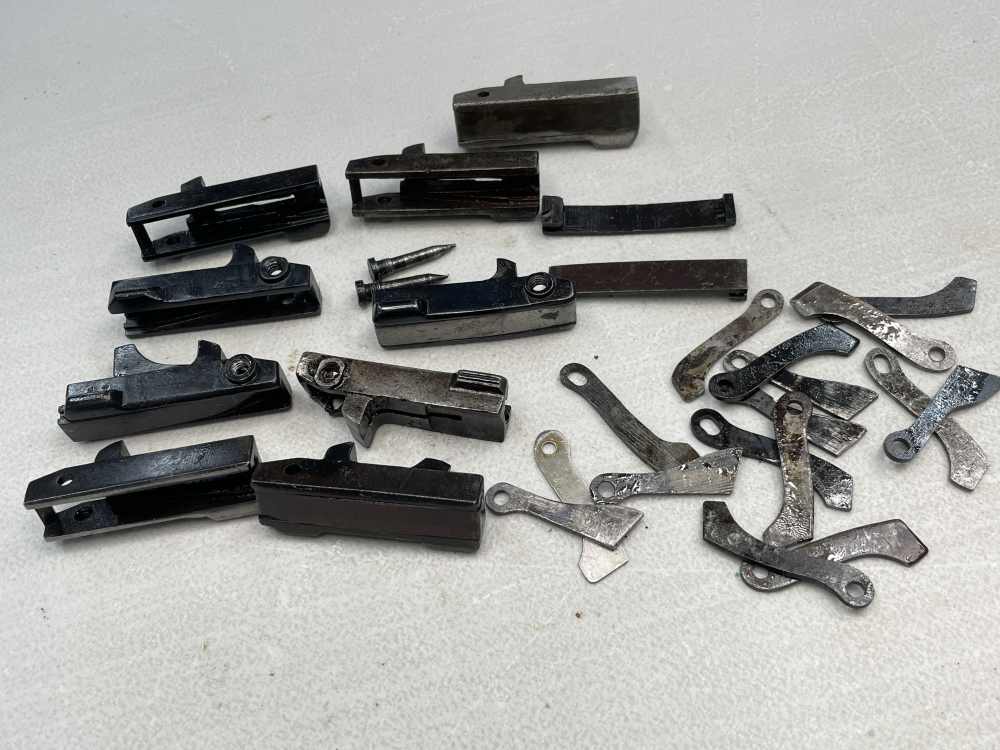 Lot of Mauser bolt latch release catch parts surplus resale gunsmithing -img-0