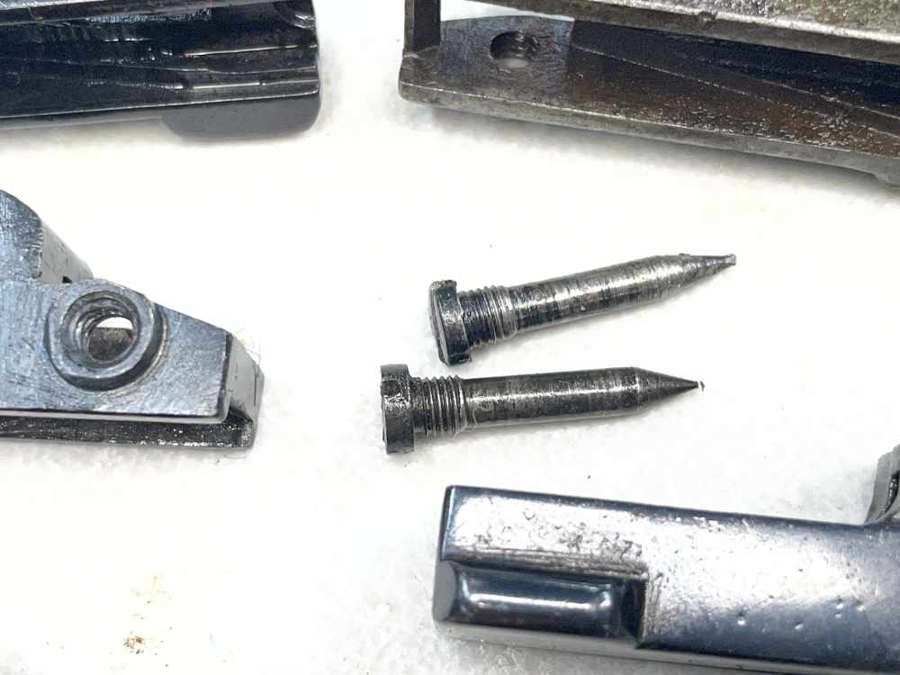 Lot of Mauser bolt latch release catch parts surplus resale gunsmithing -img-5