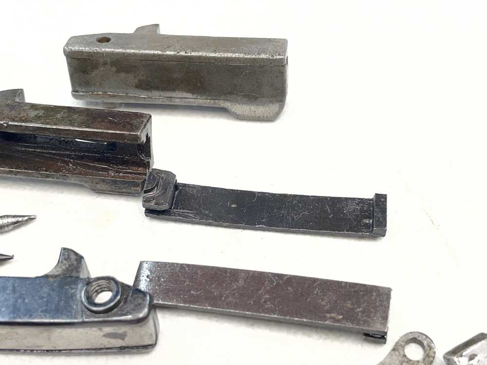 Lot of Mauser bolt latch release catch parts surplus resale gunsmithing -img-3
