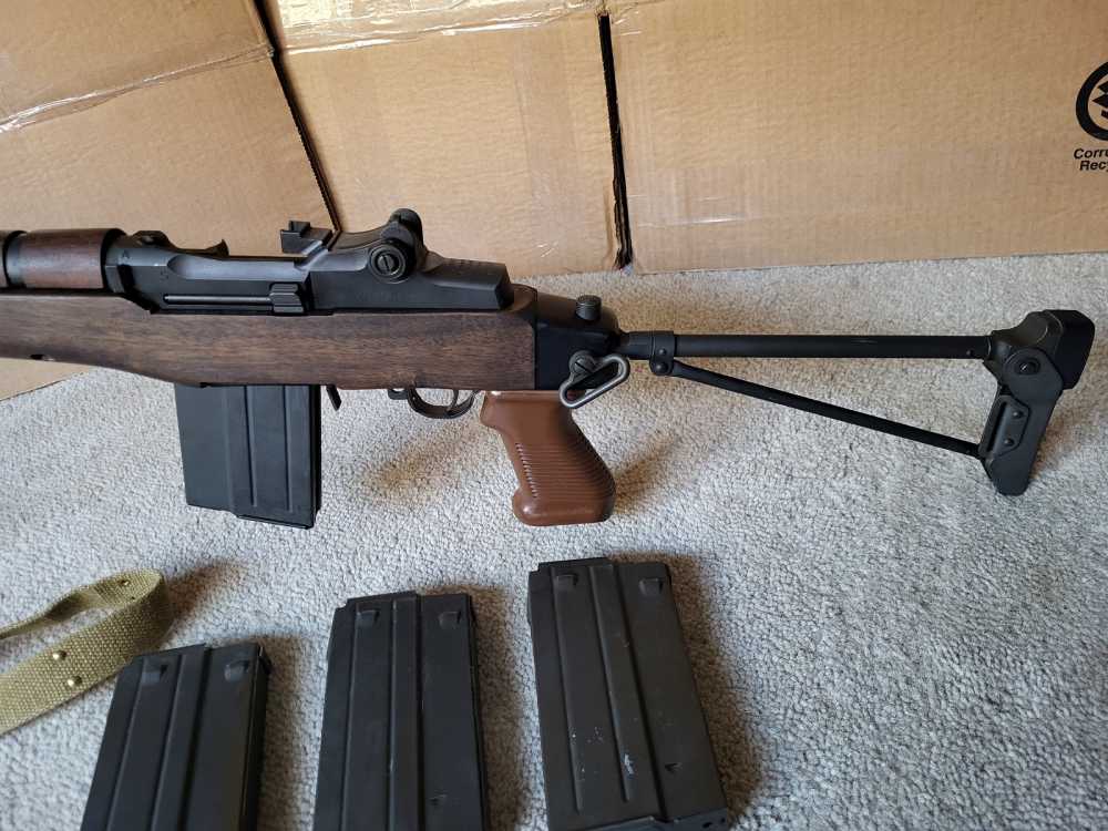 Beretta BM59 para machine gun transferrable paracadutisti-img-3