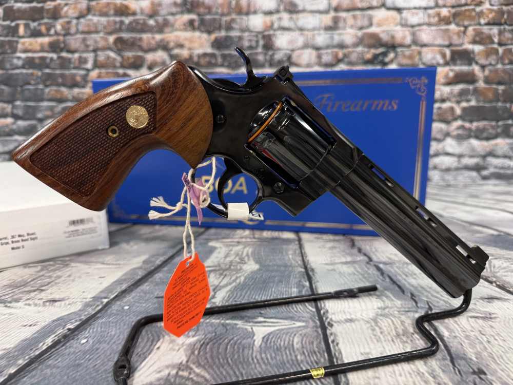 Colt BOA 357 Magnum, 6", New & Unhandled DA/SA (BOA-BP6WBB)-img-2