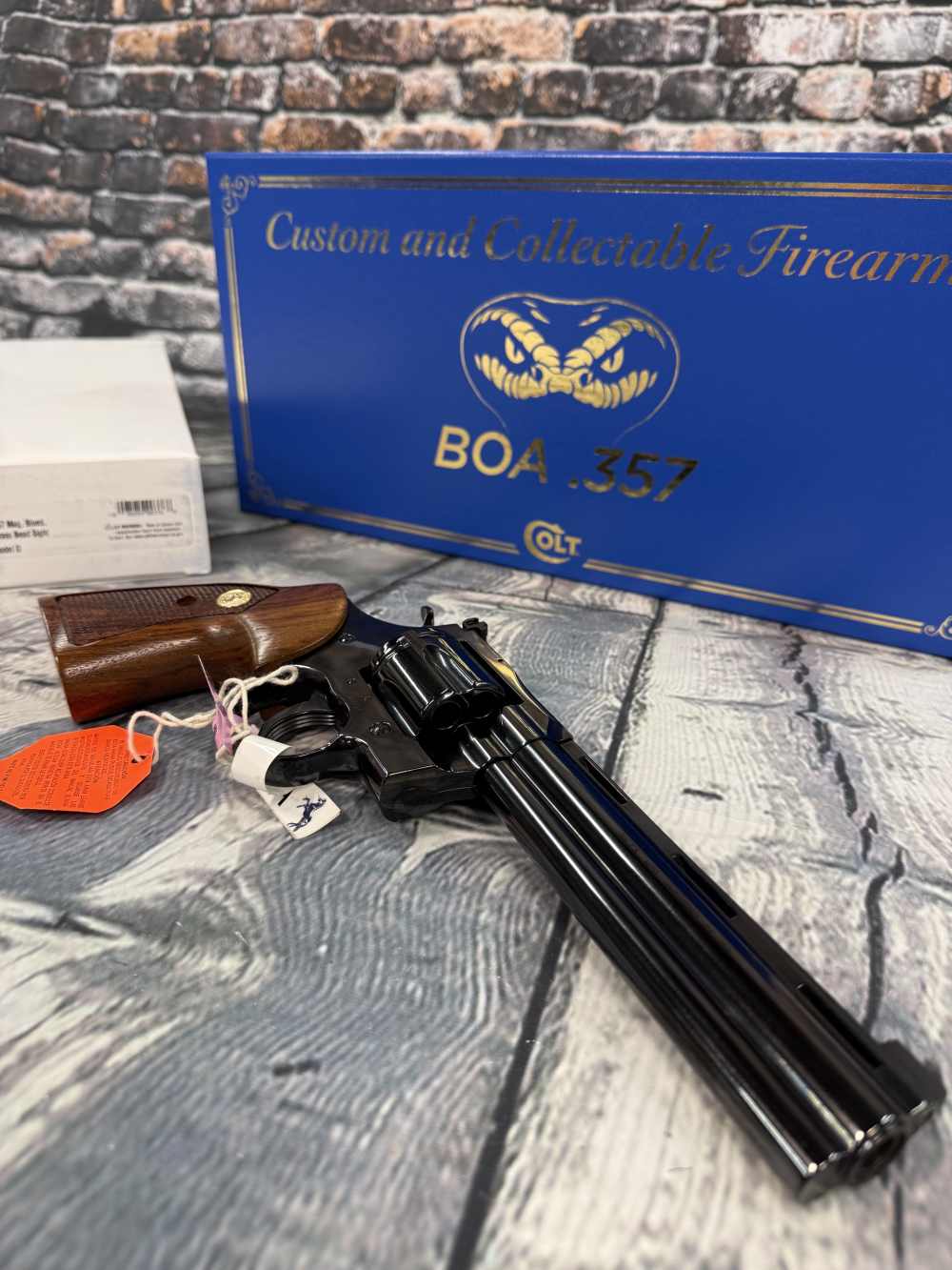 Colt BOA 357 Magnum, 6", New & Unhandled DA/SA (BOA-BP6WBB)-img-3