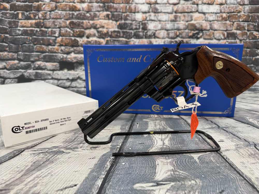 Colt BOA 357 Magnum, 6", New & Unhandled DA/SA (BOA-BP6WBB)-img-0