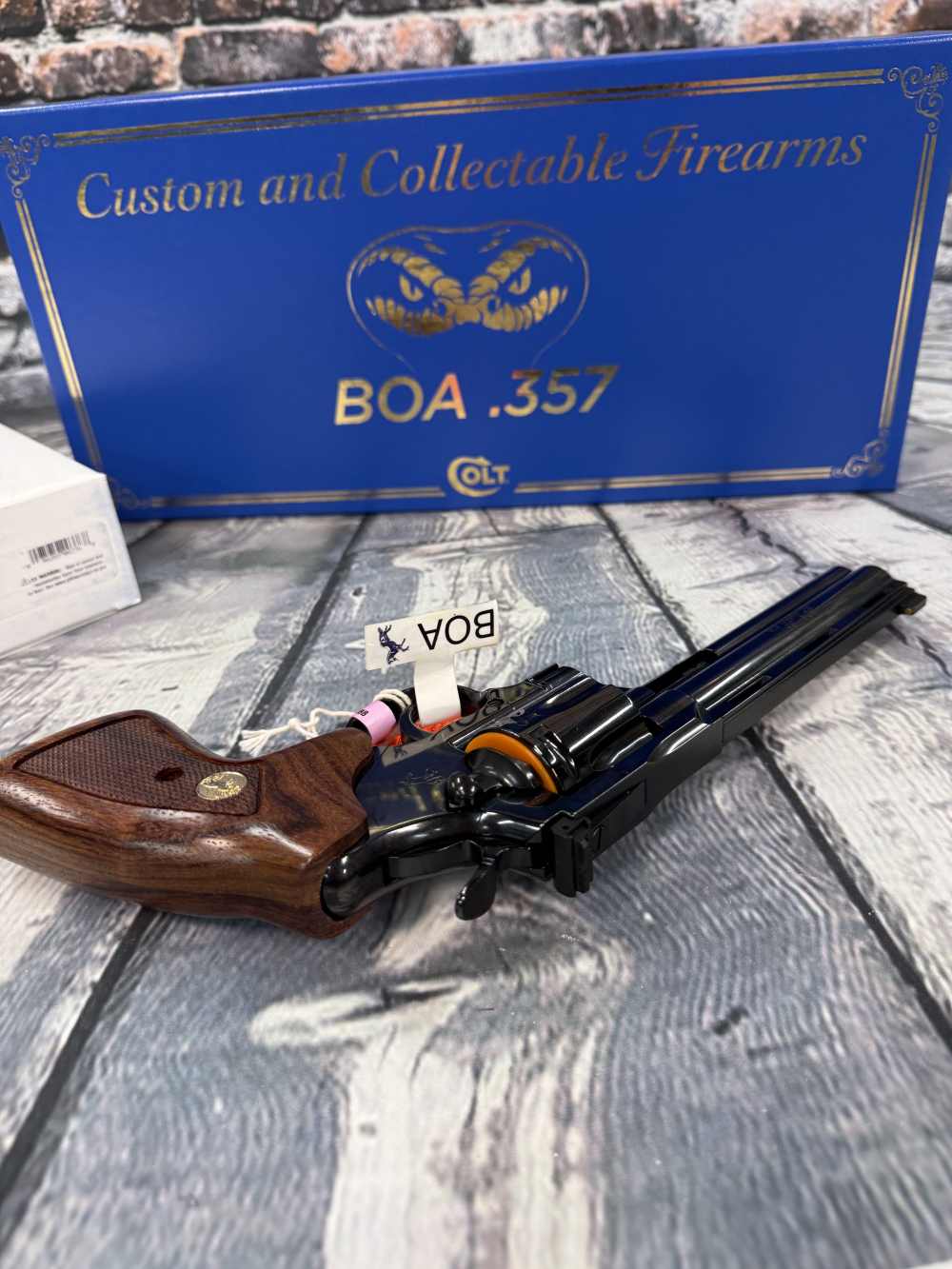 Colt BOA 357 Magnum, 6", New & Unhandled DA/SA (BOA-BP6WBB)-img-4