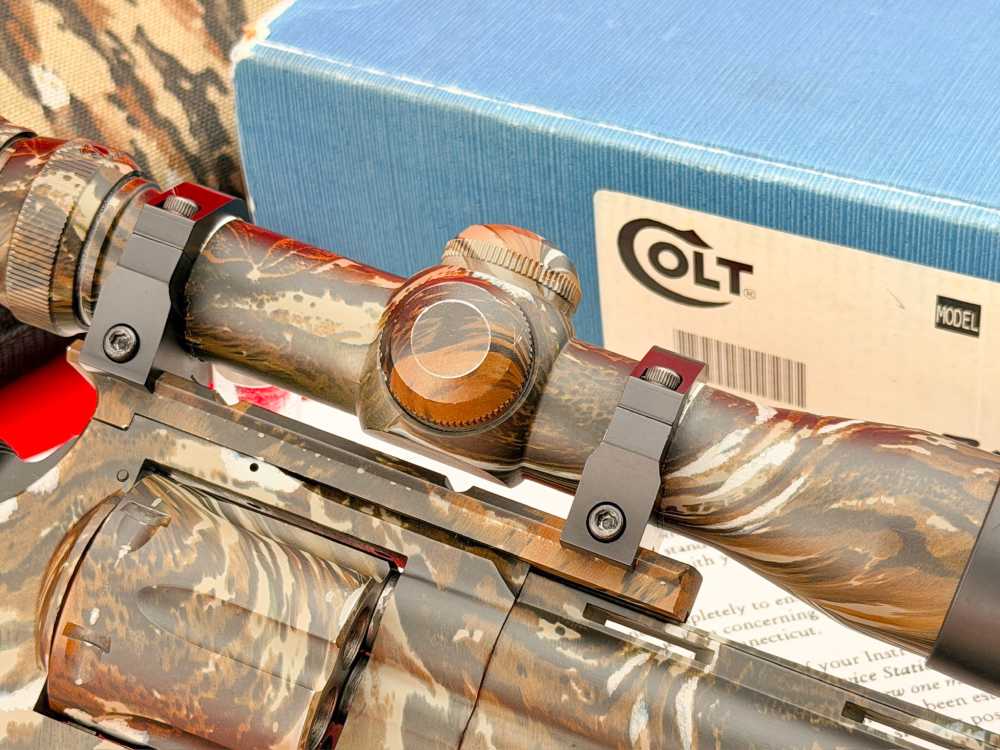 1995 Colt Anaconda Realtree Camo 8" .44 Magnum Scoped - 100% NOS & COMPLETE-img-20