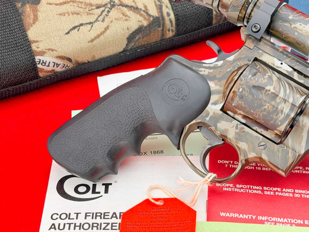 1995 Colt Anaconda Realtree Camo 8" .44 Magnum Scoped - 100% NOS & COMPLETE-img-18