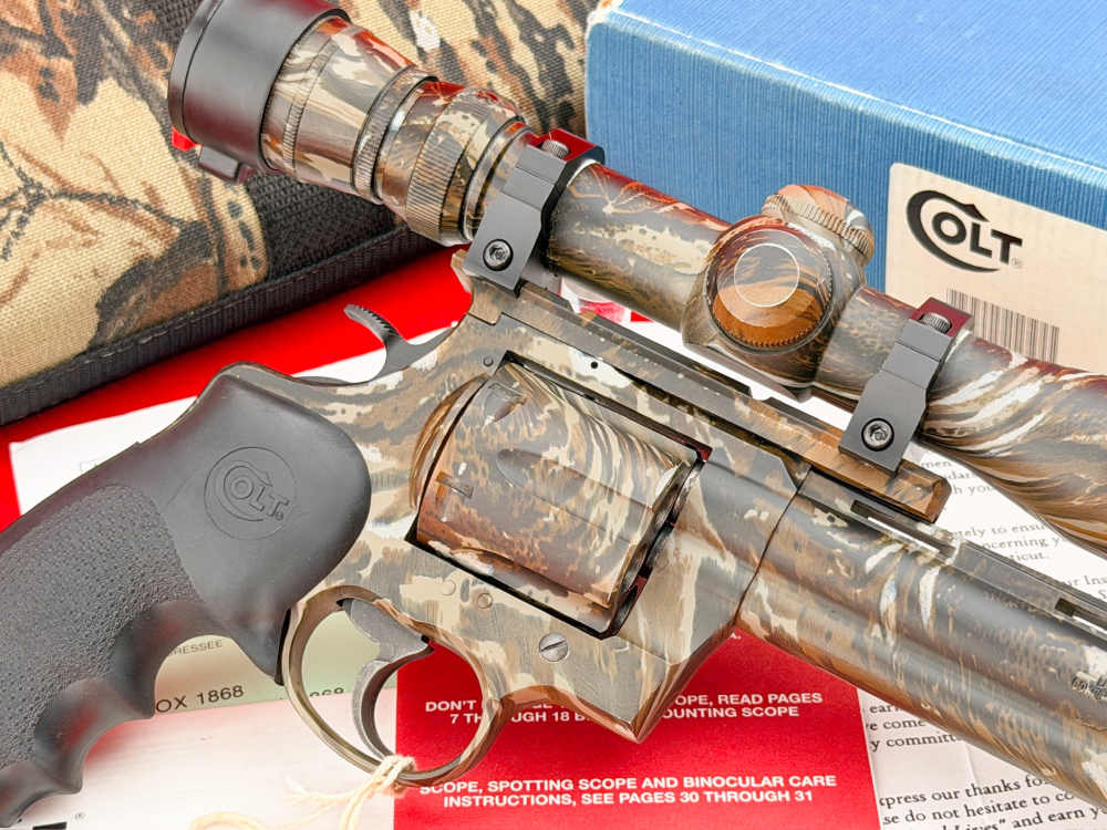 1995 Colt Anaconda Realtree Camo 8" .44 Magnum Scoped - 100% NOS & COMPLETE-img-16