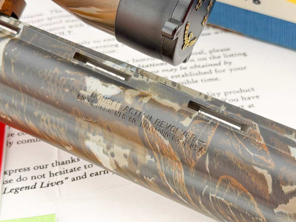 1995 Colt Anaconda Realtree Camo 8" .44 Magnum Scoped - 100% NOS & COMPLETE-img-24