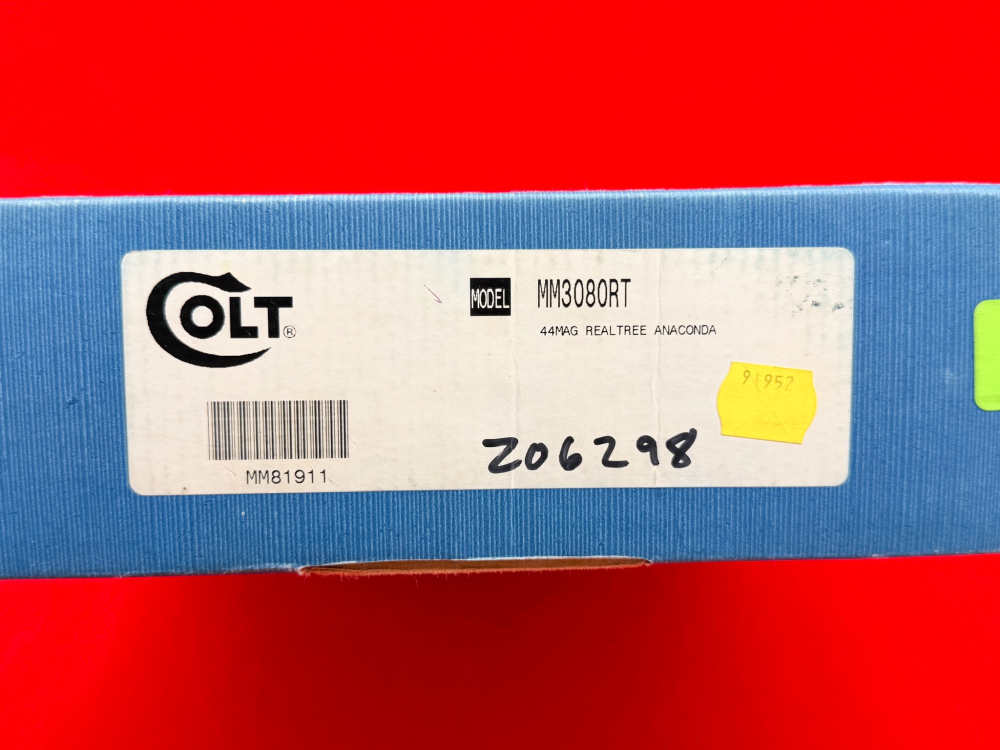 1995 Colt Anaconda Realtree Camo 8" .44 Magnum Scoped - 100% NOS & COMPLETE-img-56