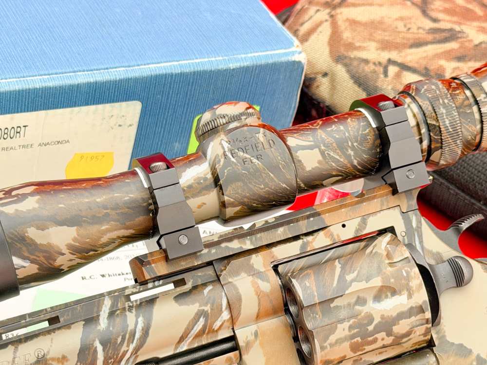 1995 Colt Anaconda Realtree Camo 8" .44 Magnum Scoped - 100% NOS & COMPLETE-img-8