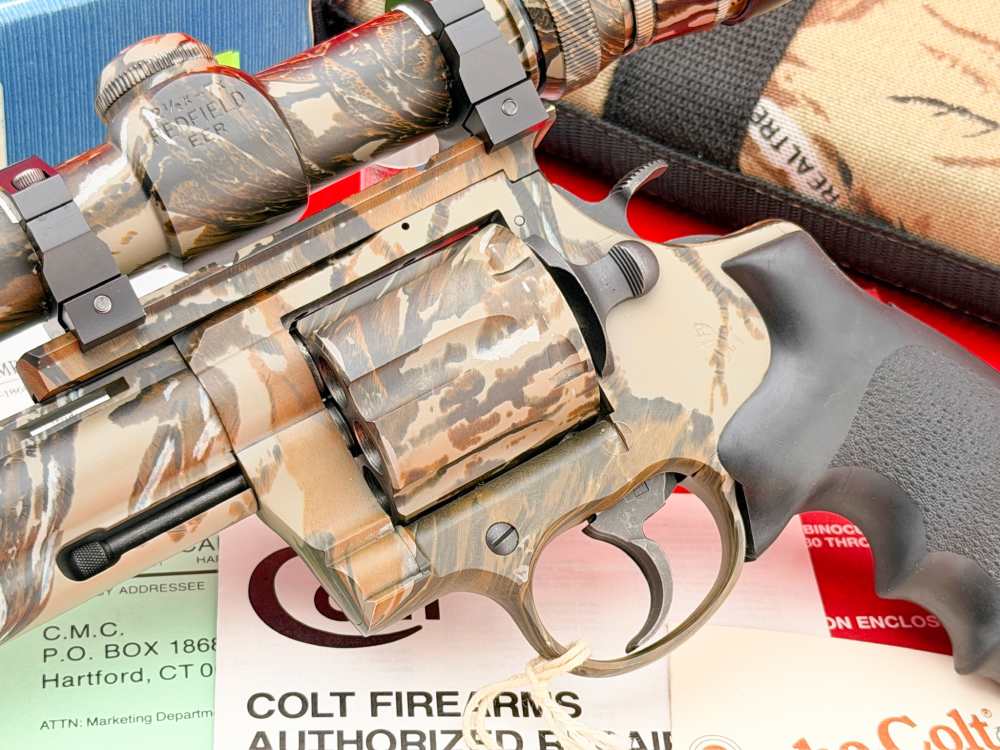 1995 Colt Anaconda Realtree Camo 8" .44 Magnum Scoped - 100% NOS & COMPLETE-img-10