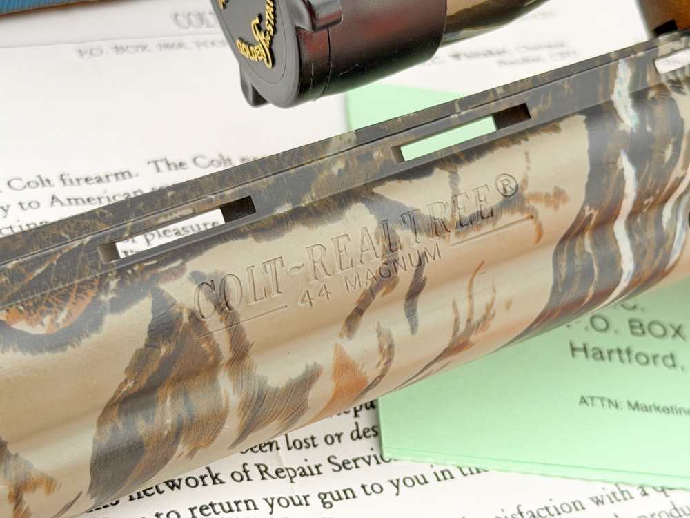 1995 Colt Anaconda Realtree Camo 8" .44 Magnum Scoped - 100% NOS & COMPLETE-img-11