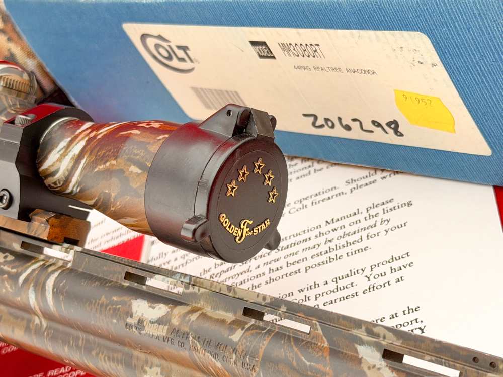 1995 Colt Anaconda Realtree Camo 8" .44 Magnum Scoped - 100% NOS & COMPLETE-img-23