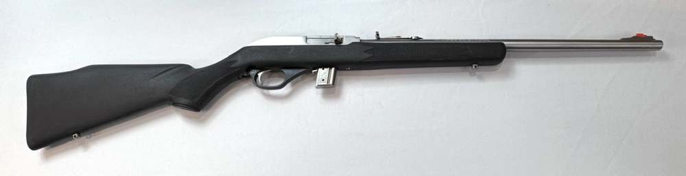 Marlin Model 995SS Rifle, 22LR, Stainless with Synthetic Stock-img-0