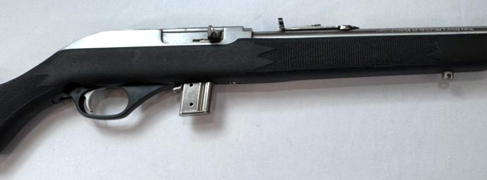 Marlin Model 995SS Rifle, 22LR, Stainless with Synthetic Stock-img-2