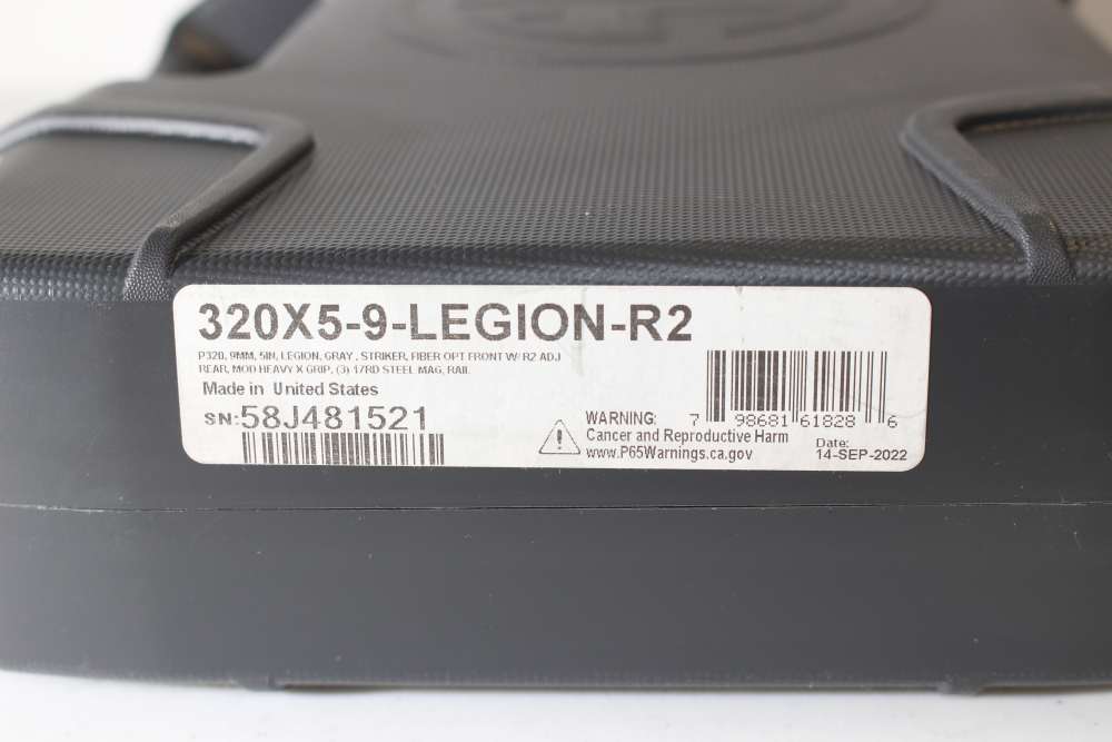 Sig P320X5 Legion-R2, 9mm, New in case-img-14