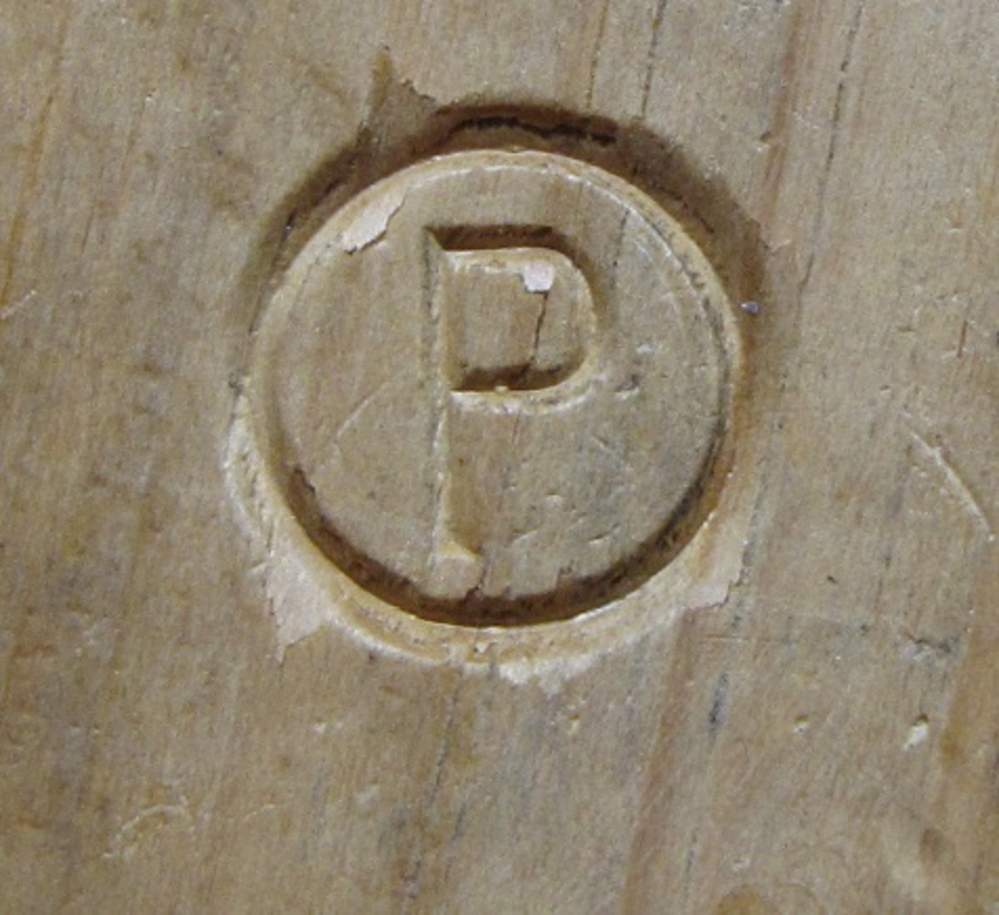 M1 M14 1903    P  PROOF  CARTOUCHE  STEEL STAMP   USED-img-5
