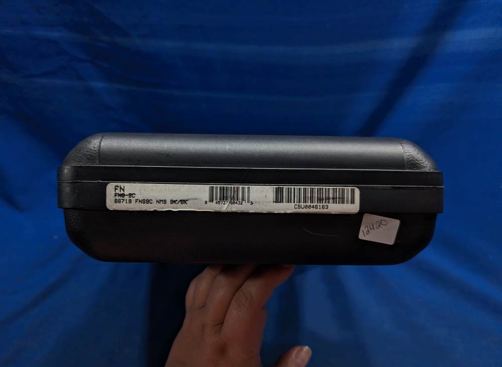 Factory FN FNS-9C Case w/ (2) Factory Mags Lock & Manual FNS9C Compact-img-3