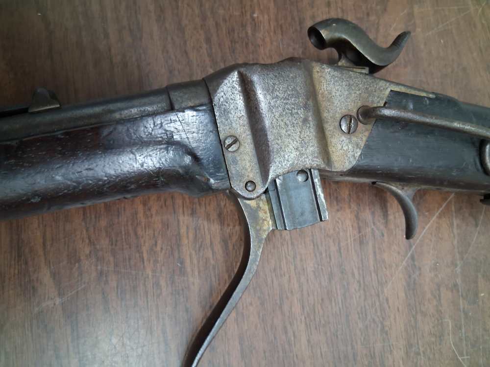Civil War Sharps carbine new model 1863 possible id to Confederate soldier-img-27
