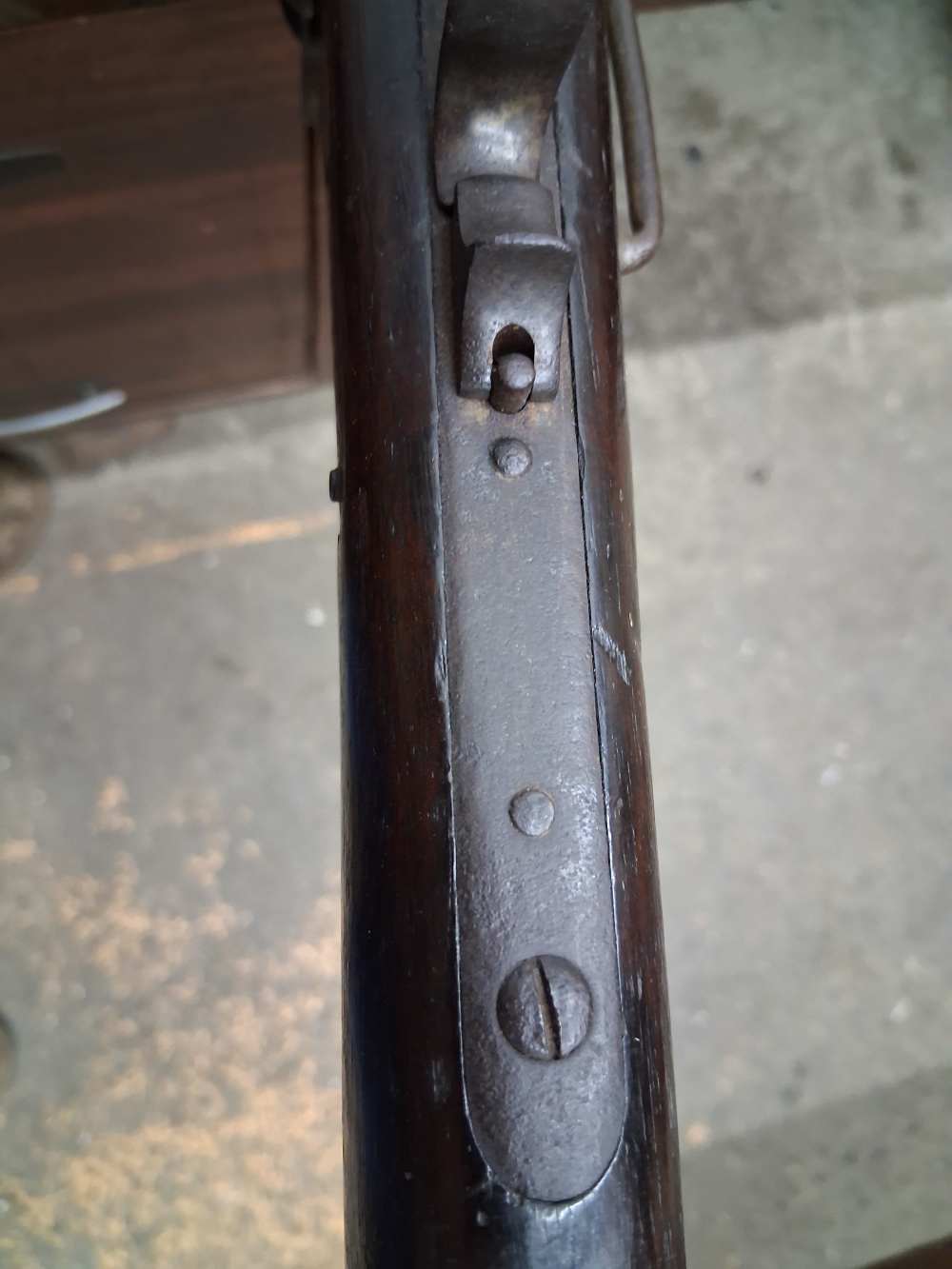 Civil War Sharps carbine new model 1863 possible id to Confederate soldier-img-19