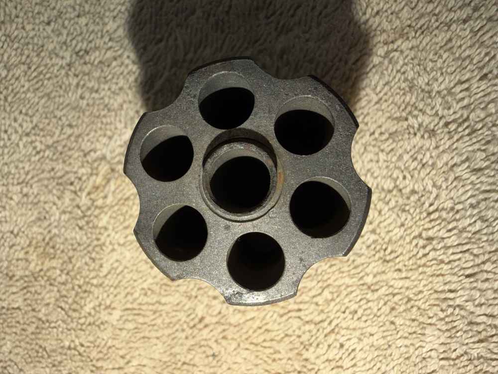 Unmarked Revolver Cylinder Lot 2 32 Cal Swing Out & 25/22 Single Action-img-4