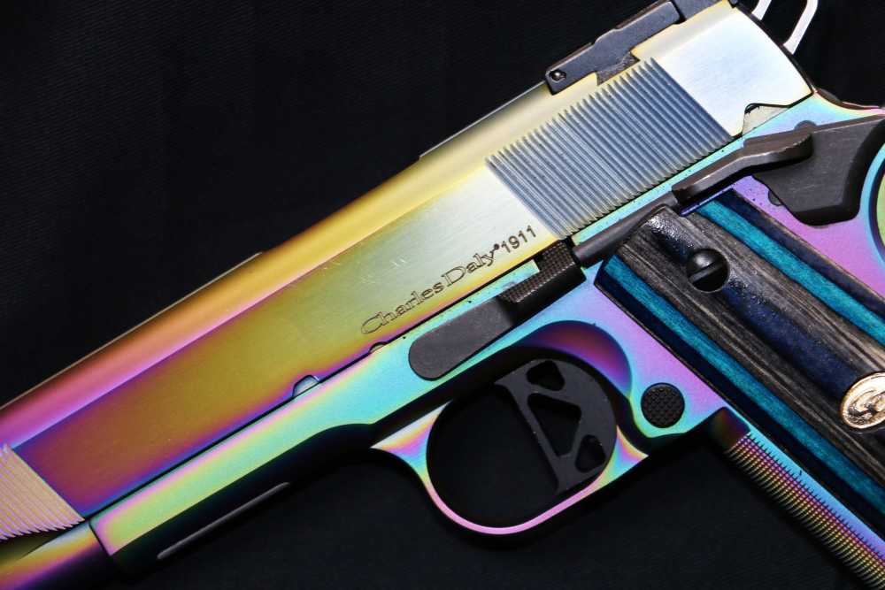 New! Charles Daly 1911 Empire Rainbow Nebula 45ACP 5" Barrel 8-rd-img-2