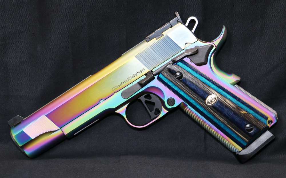 New! Charles Daly 1911 Empire Rainbow Nebula 45ACP 5" Barrel 8-rd-img-0