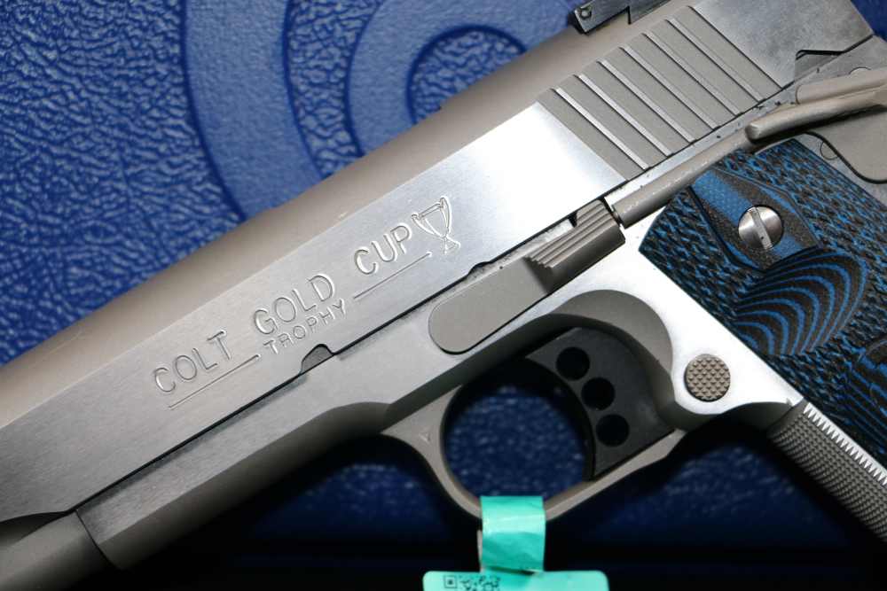 NEW! Colt 1911 Government Gold Cup Trophy Stailness .38 Super 5" 9-rds-img-2