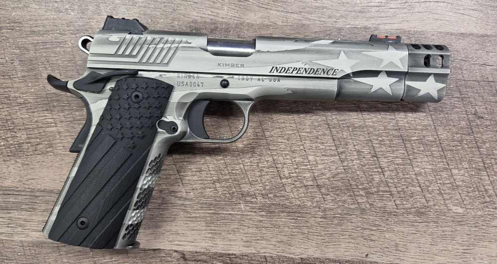 PRE-OWNED - Kimber Independence 1911 .45 ACP 3700840 Battleworn Cerakote-img-2