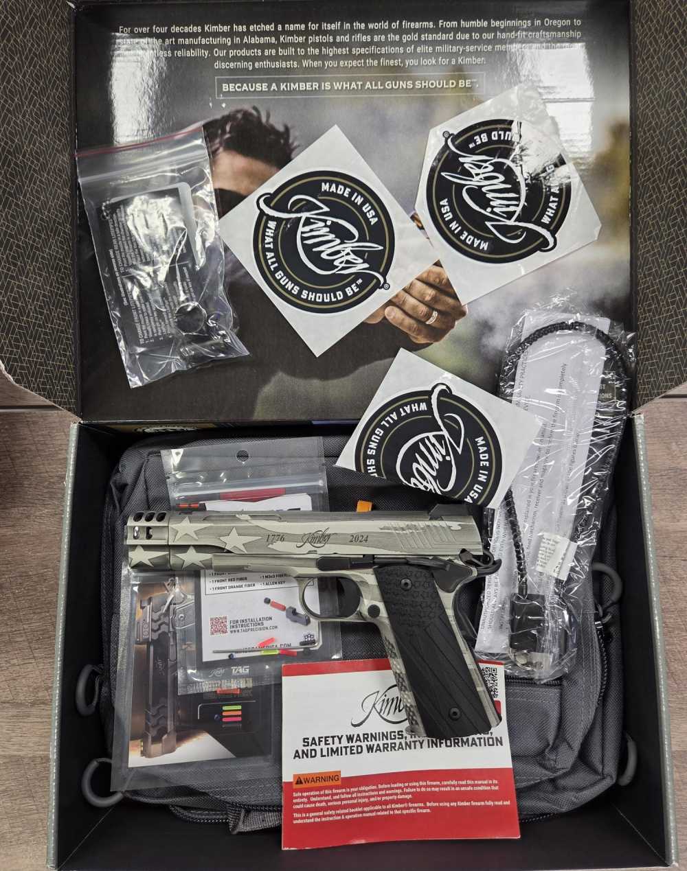 PRE-OWNED - Kimber Independence 1911 .45 ACP 3700840 Battleworn Cerakote-img-0