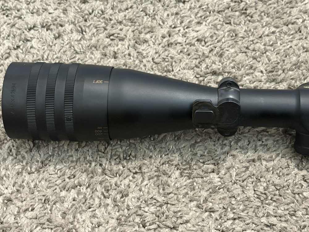 Weaver V 16 4x-16x42 mm scope matte 1” tube ballistic plex AO-img-4